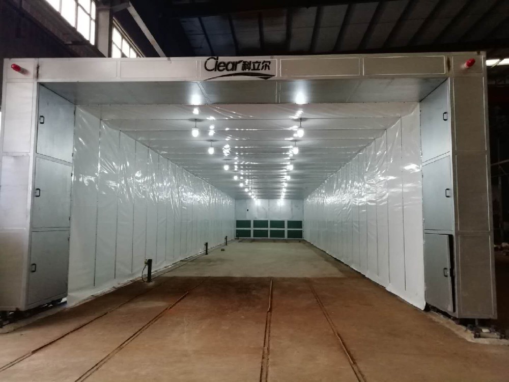 伸缩式喷漆房厂家